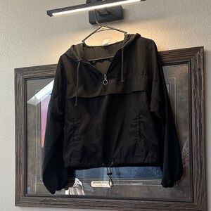 NOBO Black Hooded Jacket